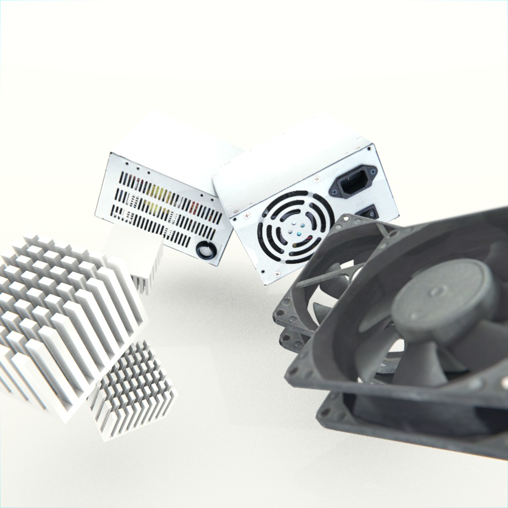 Set of Computer Components preview image 3